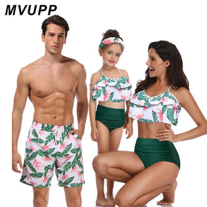 Family matching swimwear