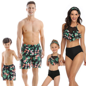 Family matching swimwear