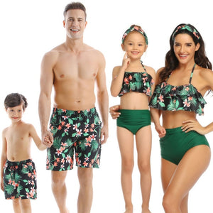 Family matching swimwear