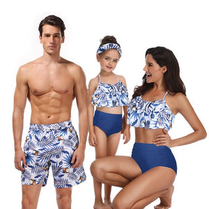 Family matching swimwear