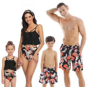 Family matching swimwear