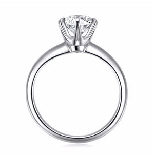 Luxury Classic 1 Carat Lab Diamond Ring