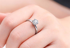 Luxury Classic 1 Carat Lab Diamond Ring