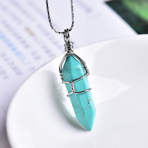 Natural Crystal Pendant