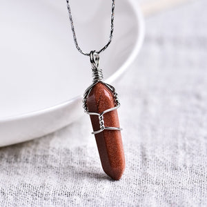 Natural Crystal Pendant