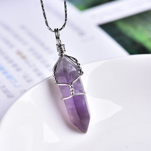 Natural Crystal Pendant