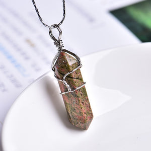 Natural Crystal Pendant