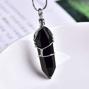 Natural Crystal Pendant