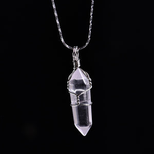 Natural Crystal Pendant