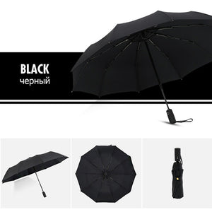 Windproof Double Automatic Folding Umbrella