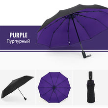 Kép betöltése a galériamegjelenítőbe: Windproof Double Automatic Folding Umbrella
