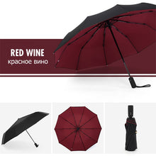 Kép betöltése a galériamegjelenítőbe: Windproof Double Automatic Folding Umbrella
