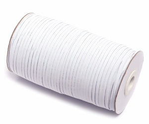 Elastic Bands White and Black 5 Meters