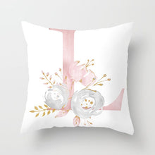 画像をギャラリービューアに読み込む, Decorative Pink Letter Printed Cushion Covers
