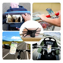 Kép betöltése a galériamegjelenítőbe: Silicone Bicycle Phone Holder for Mobile phone
