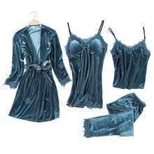 Charger l&#39;image dans la galerie, Combines comfort, elegance, and a touch of allure Pajamas Sleepwear Kit
