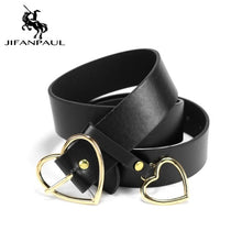 Cargar imagen en el visor de la galería, New sweetheart buckle with adjustable ladies luxury fashion belts
