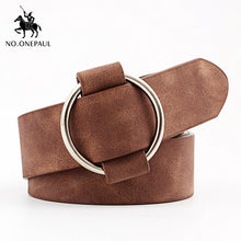 将图片加载到图库查看器，New sweetheart buckle with adjustable ladies luxury fashion belts
