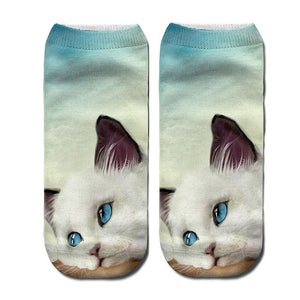 Funny animal Cute 3D Print Socks