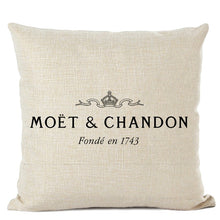 将图片加载到图库查看器，Black Linen Luxury Decorative Pillow Case
