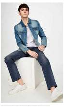 Kép betöltése a galériamegjelenítőbe: Men&#39;s Stretch Loose fit Jeans
