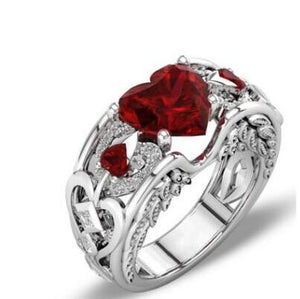 Charm Princess Heart Ring