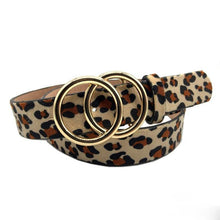 Kép betöltése a galériamegjelenítőbe: Fashion Double Ring Belt for ladies
