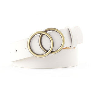 Fashion Double Ring Belt for ladies