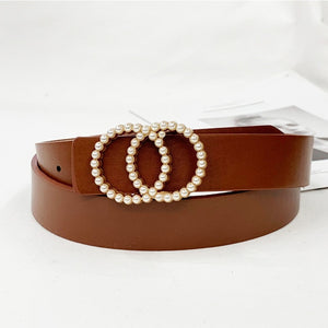 Fashion Double Ring Belt for ladies