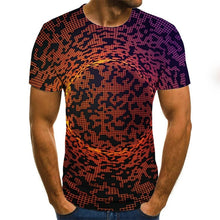 Charger l&#39;image dans la galerie, Summer O-Neck Daily Casual T shirt 3D Printed
