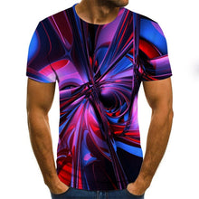 Charger l&#39;image dans la galerie, Summer O-Neck Daily Casual T shirt 3D Printed
