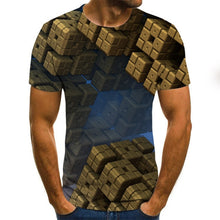 Charger l&#39;image dans la galerie, Summer O-Neck Daily Casual T shirt 3D Printed
