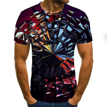 Charger l&#39;image dans la galerie, Summer O-Neck Daily Casual T shirt 3D Printed
