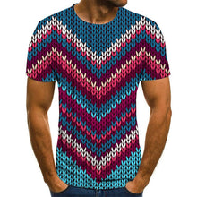 Charger l&#39;image dans la galerie, Summer O-Neck Daily Casual T shirt 3D Printed
