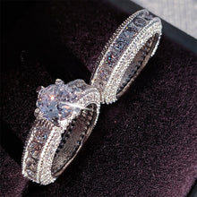 Charger l&#39;image dans la galerie, Luxury couple Rings set
