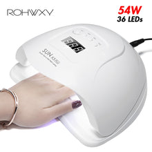 Kép betöltése a galériamegjelenítőbe: UV LED Lamp For Nails Dryer
