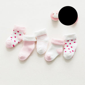 Cartoon Comfort Cotton Newborn Socks