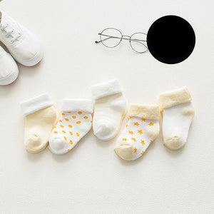 Cartoon Comfort Cotton Newborn Socks