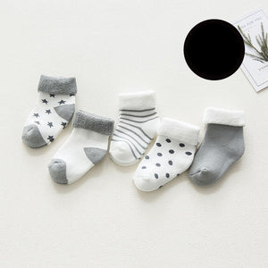 Cartoon Comfort Cotton Newborn Socks