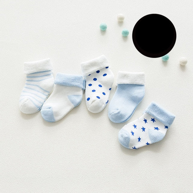 Cartoon Comfort Cotton Newborn Socks