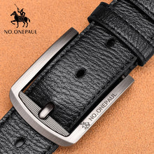 将图片加载到图库查看器，Cow genuine leather luxury male belts
