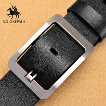 Cargar imagen en el visor de la galería, Cow genuine leather luxury male belts
