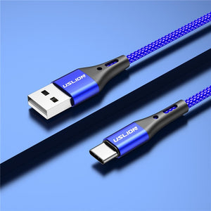 USB Type C Cable Fast Charging Wire for Samsung Galaxy