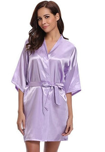 A sophisticated and alluring look Silk Bathrobe