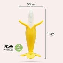 Load image into Gallery viewer, BPA Free Banana Silicone Chew Dental Care
