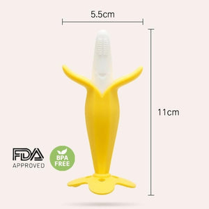 BPA Free Banana Silicone Chew Dental Care