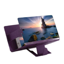 Load image into Gallery viewer, Universal Mobile Phone Screen Magnifier 3D Enlarger
