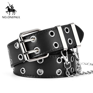 Genuine Leather New Punk style belts for women