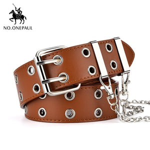 Genuine Leather New Punk style belts for women