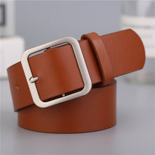 将图片加载到图库查看器，Genuine Leather New Punk style belts for women
